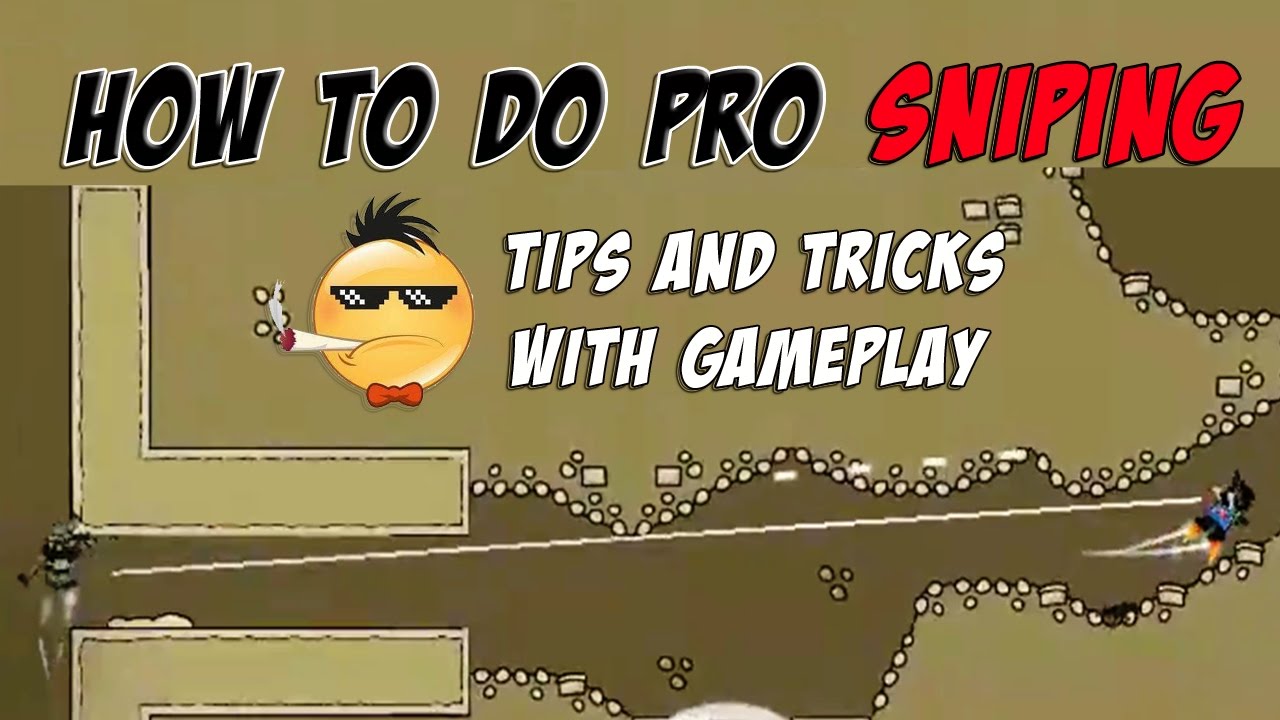 SNIPER | Pro Tips & Tricks With Gameplay :: Mini Militia