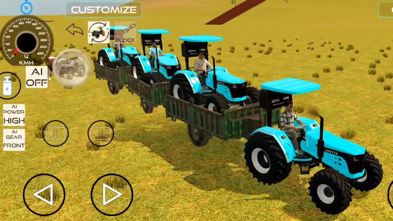 Tractor Load in Trally l Indian Vehicles Simulator 3d