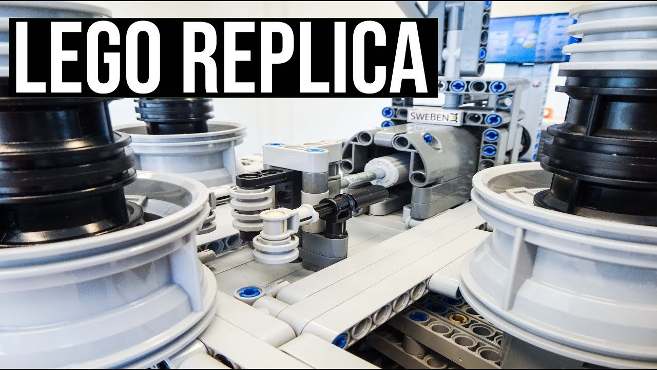 World's Best Section Bending Machine - LEGO Replica [Fully functional] - SB3 360S by SweBend