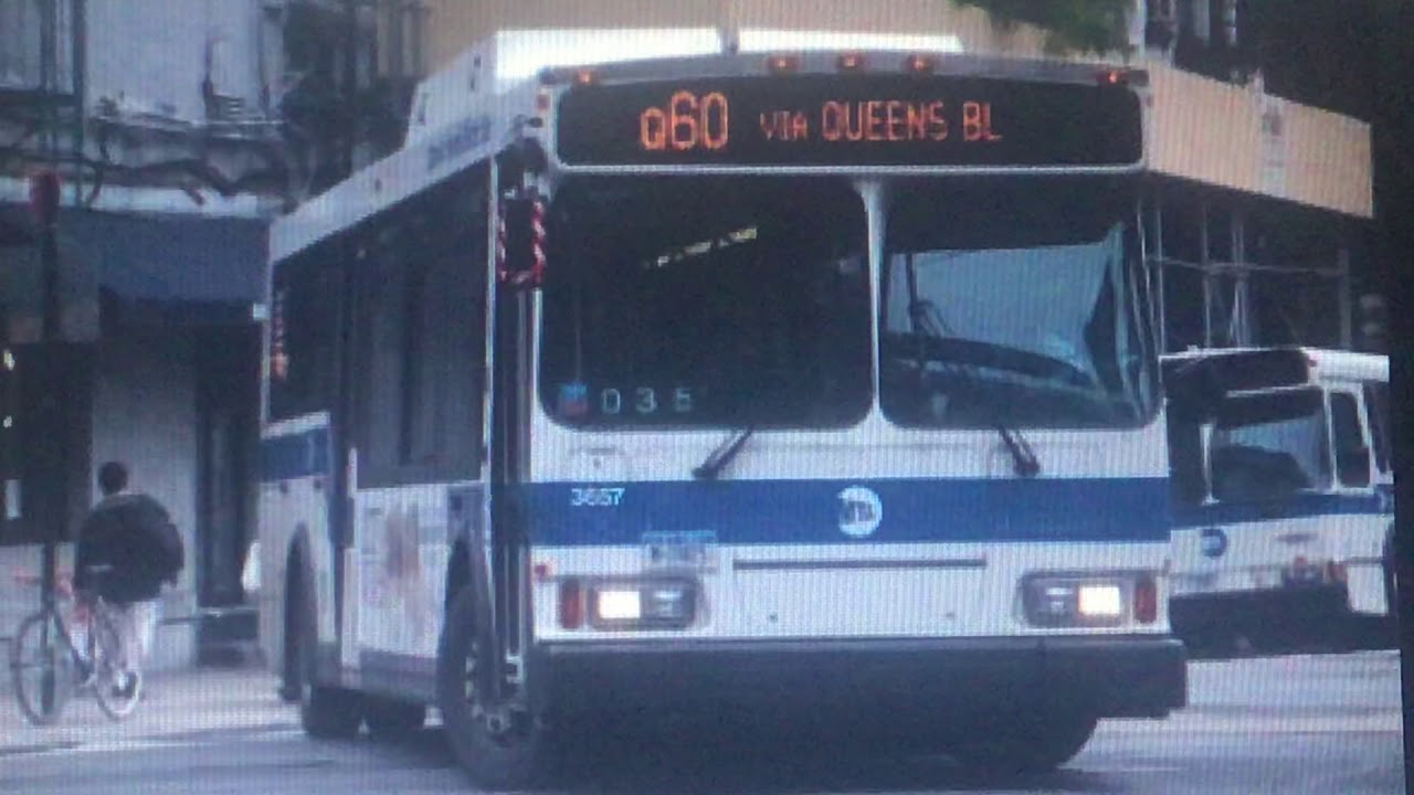 MTA NYCT BUS: Q60 BUS AUDIO ANNOUNCEMENTS TO EAST MIDTOWN- 2ND AVENUE VIA QUEENS BLVD