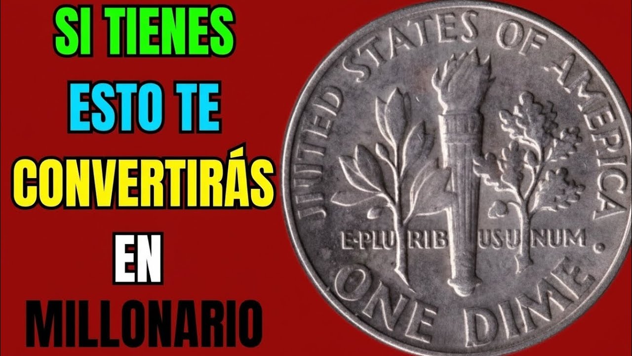 ¡No las gastes! Los 10 DIMES de EE.UU. que valen una FORTUNA 💰🇺🇸