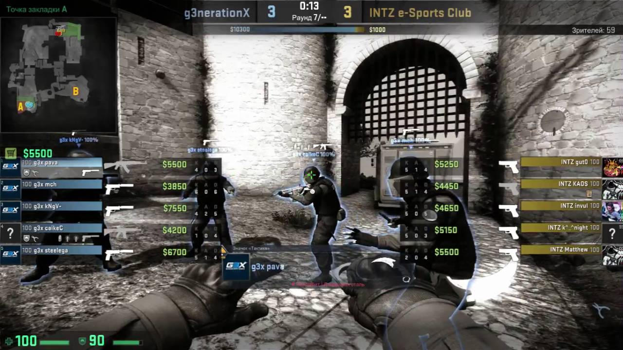 g3x vs. INTZ | ESL Brazil Premier League #2 | BO2 | Cobblestone