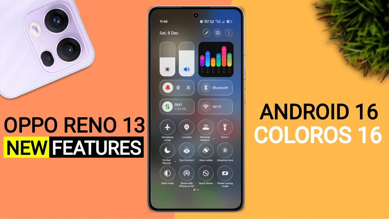 Oppo Reno 13 ColorOS 16 Update - 25+ Amazing Features | Android 16 New Update Reno 13