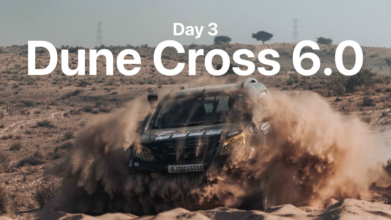 DUNECROSS 6.0 Day 3 | India’s Dakar from the Driver Seat |  Isuzu V-Cross GOPRO POV | Attack mode