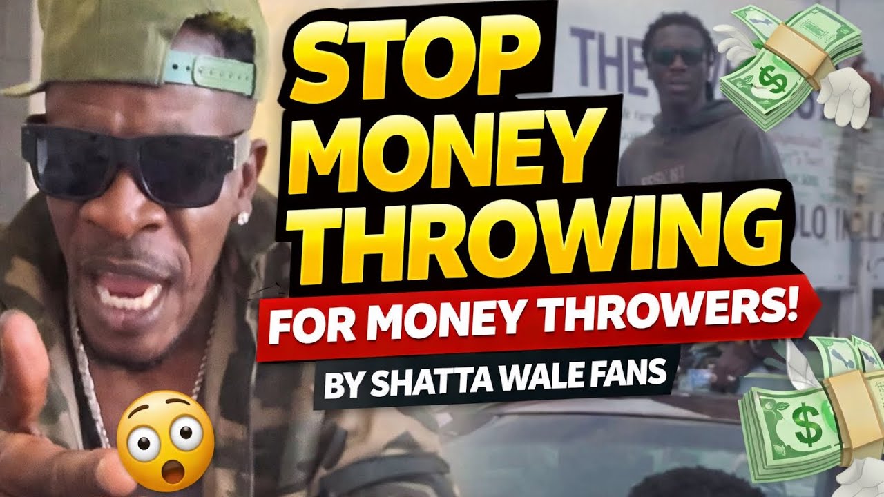Leave the Money Throwing for the Money Thrower!” – Shatta Wale Sparks Reactions 😂