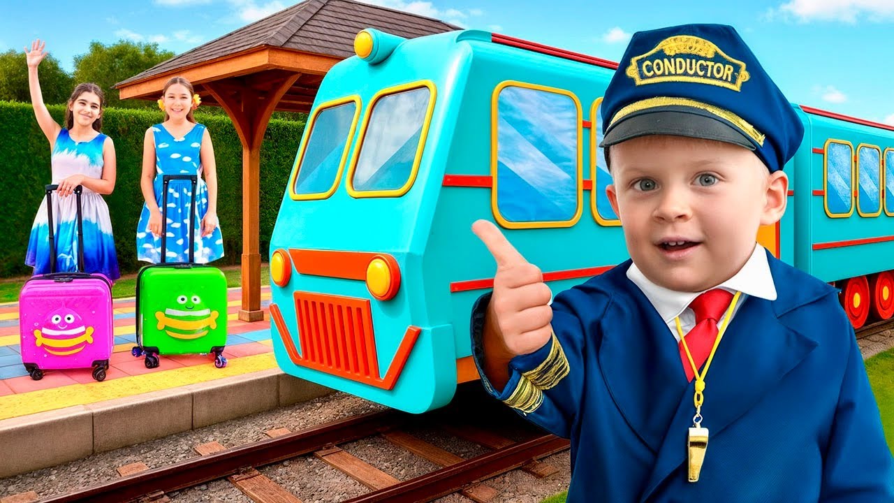 Railway Safety Rules and Other Adventures | Kids Collection