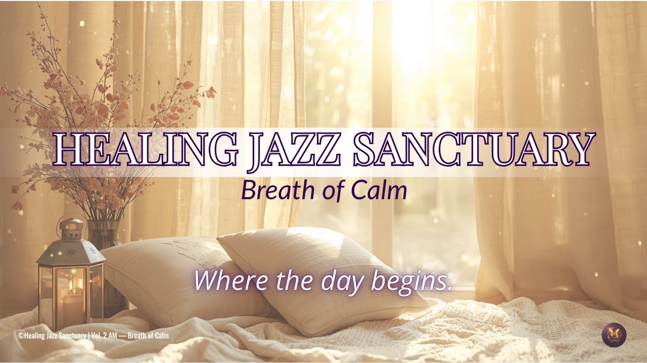 Healing Jazz Sanctuary | Morning Soulful Jazz for Peace & Focus | Volume 2 &mdash; Breath of Calm