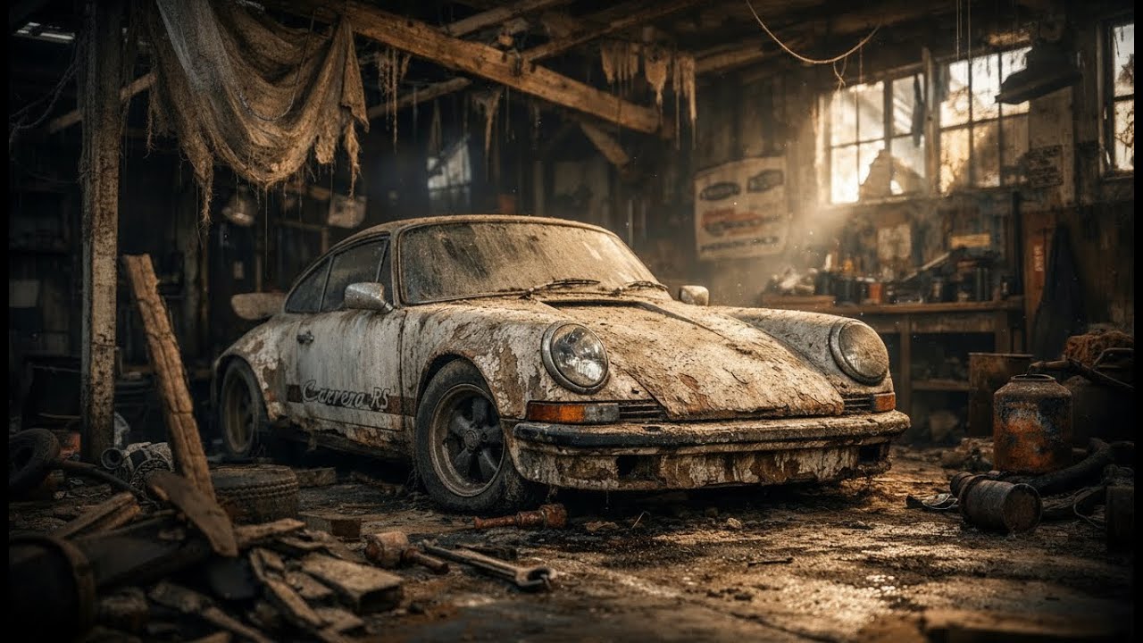 ASMR Car Restoration Full Rebuild of Porsche 911 Carrera RS 1973 from Abandoned  Looking New