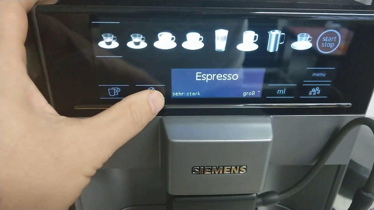 Siemens EQ 6 Plus S100 test - Siemens EQ.6 Plus S100 espressomaskin test