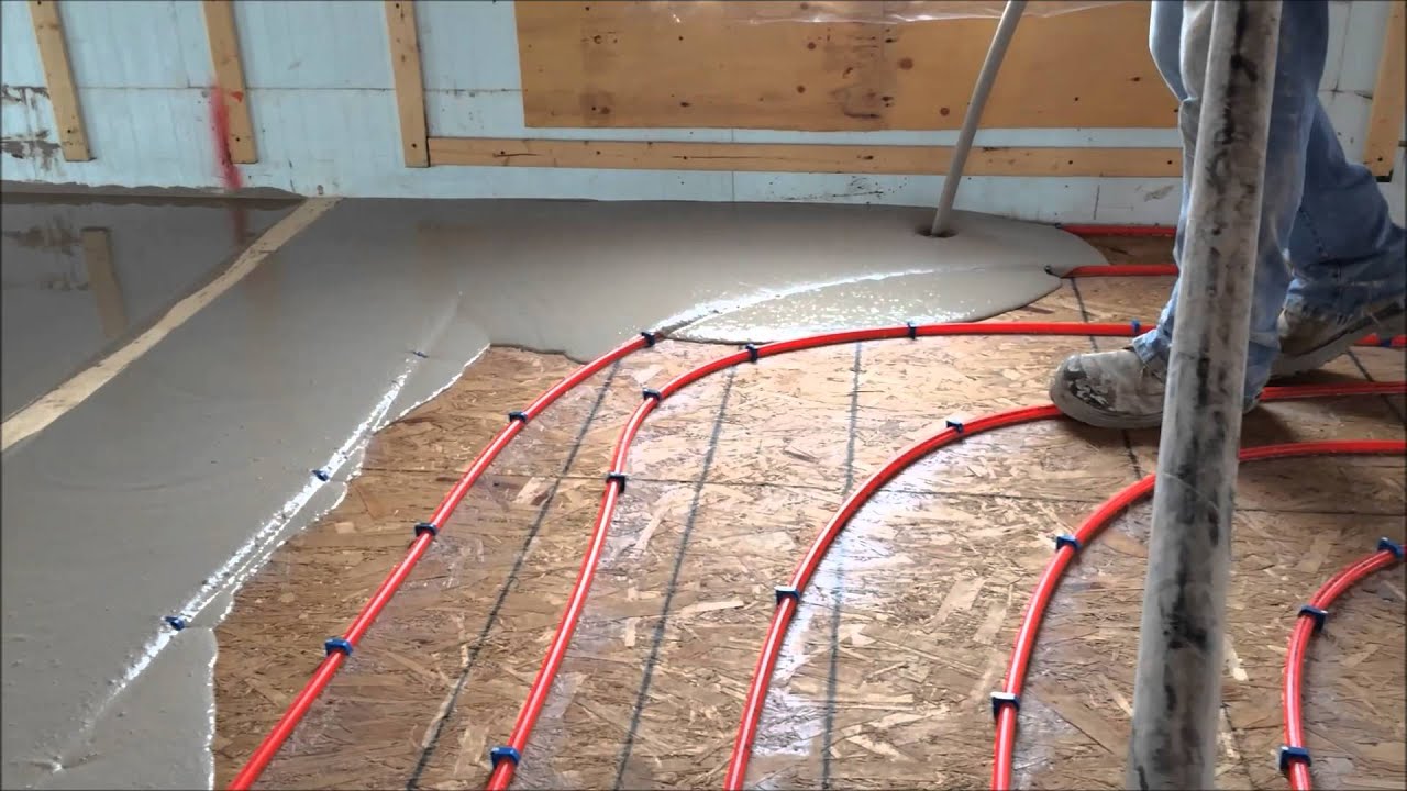 Plancher Chauffant, Béton Autonivelant SGI