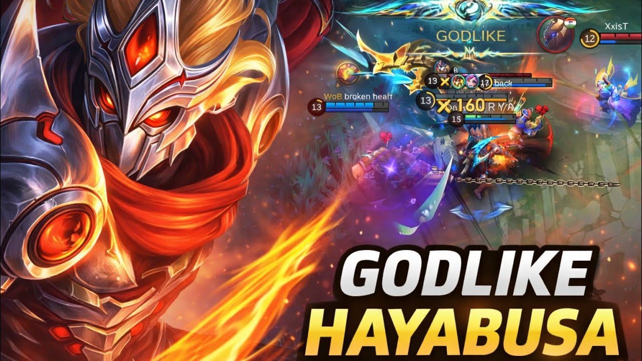Hayabusa Ultra Instinct Gameplay 😈 Full Damage Build | MLBB