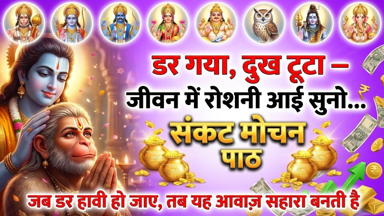 डर दूर होगा, दुख मिटेगा — धन आएगा 🙏 ये हनुमान चालीसा चलाकर रख देना, बीमारी खत्म और धन वर्षा शुरू