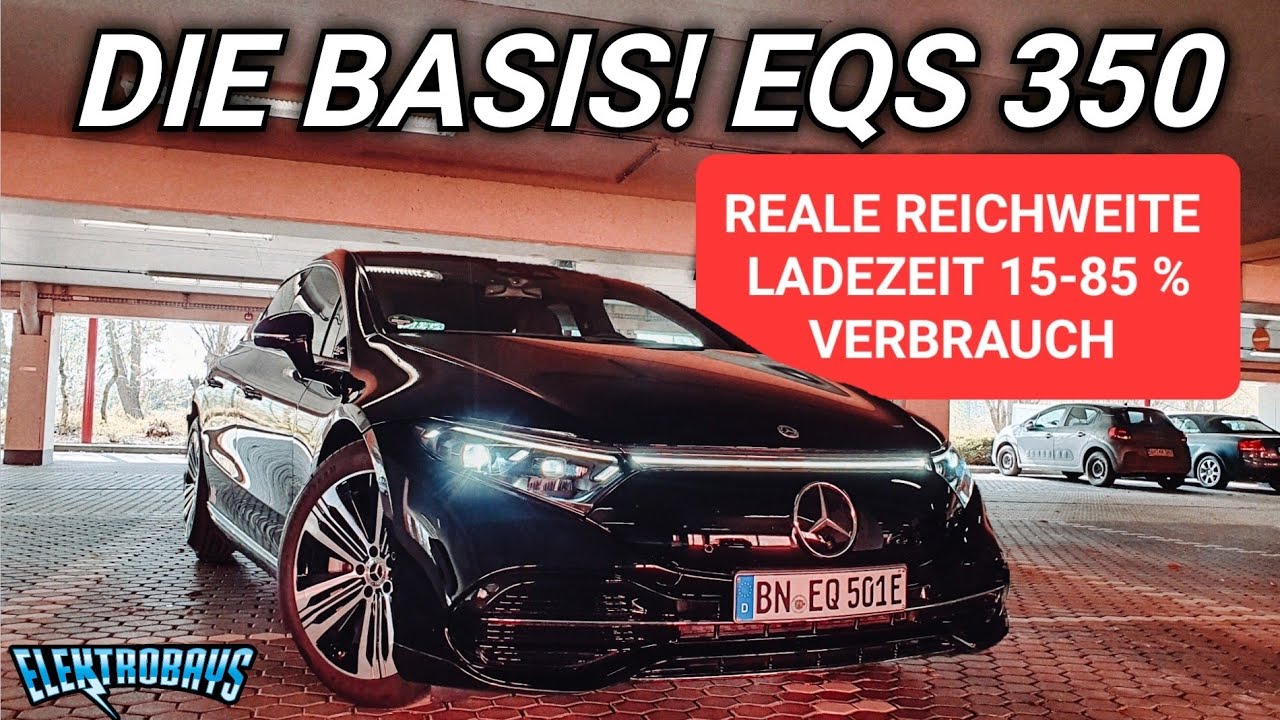 Luxus Mercedes unter 100.000 € EQS 350. Reichweite & Ladezeit  #eqs #elektroauto  #mercedes