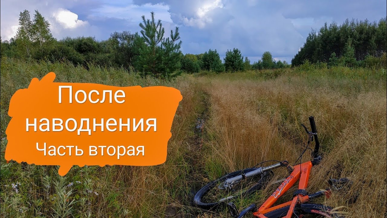 Велопокатушки и рыбалка после наводнения. 26-27 августа 2021. Часть вторая.