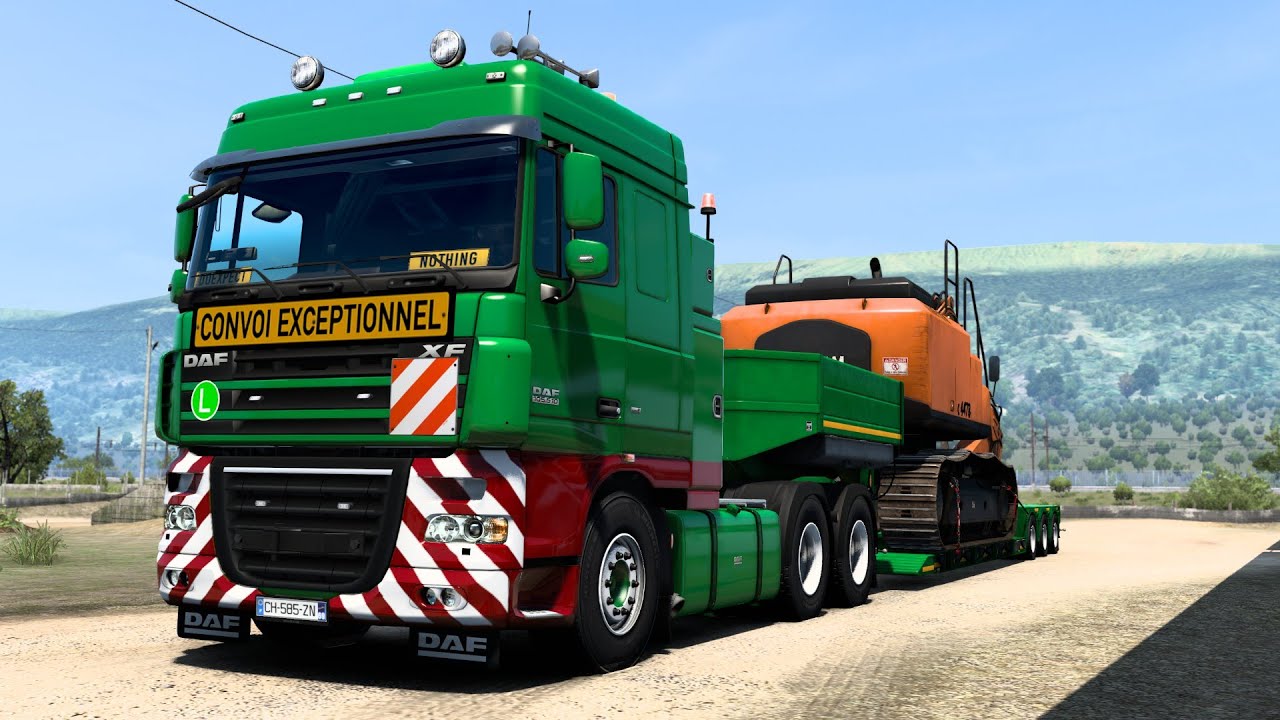 ETS2 1.40 OpenBeta GrandUtopia DAF XF105 Iliffe - Perignat
