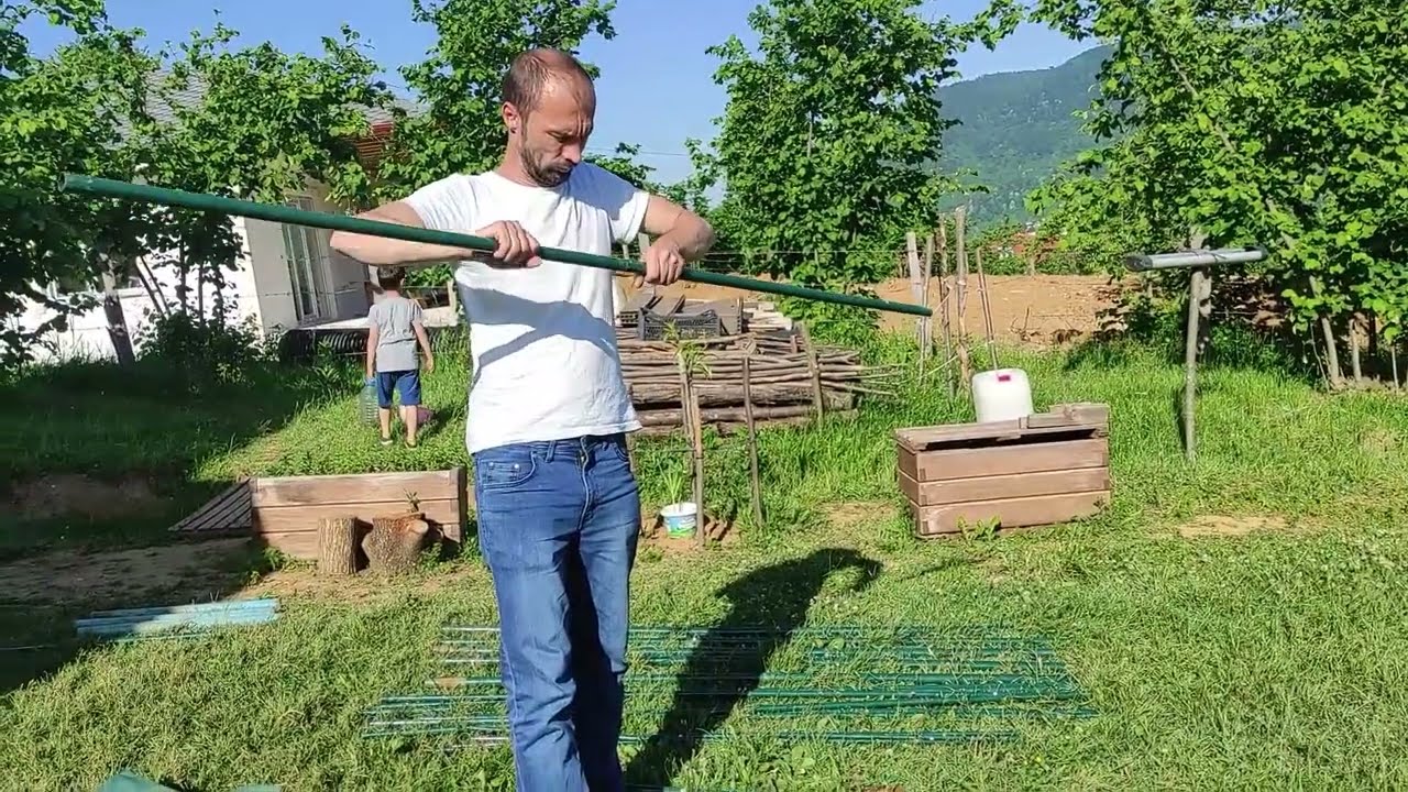 Köydeki evin bahçesine çardak kurduk . Çok ucuza muhteşem gölgelik . And outdoor Çardak Tente