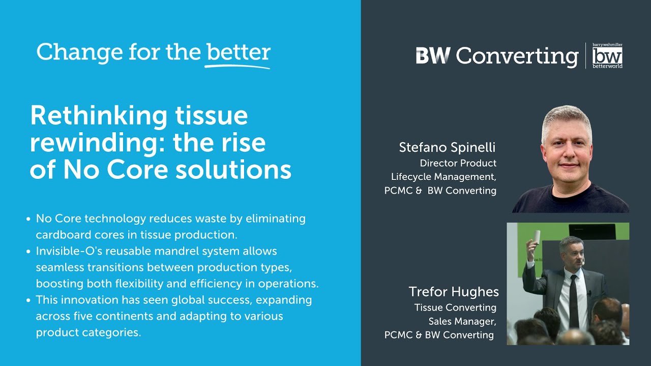 Change for the Better Podcast: Rethinking Tissue Rewinding - The Rise of No Core Solutions