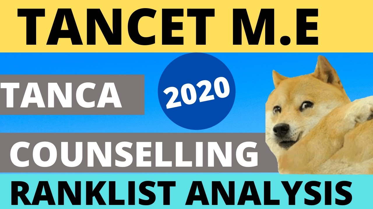 TANCA M.E RANKLIST ANALYSIS 2020