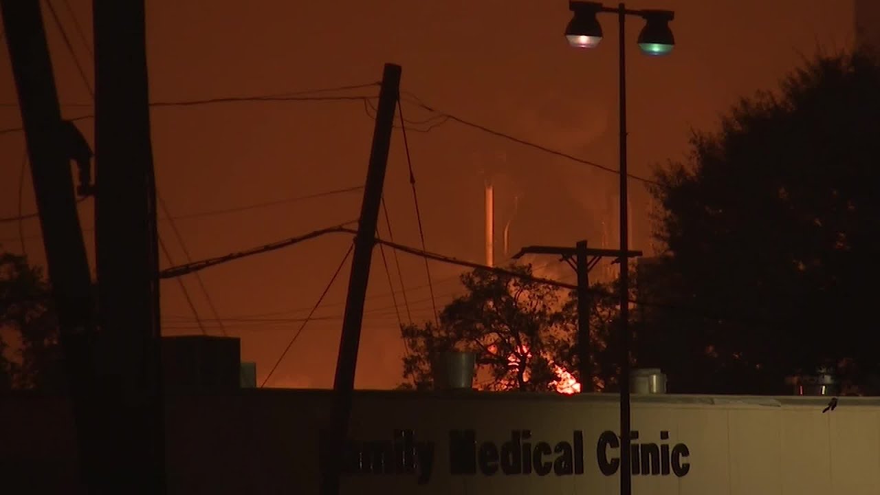 Plant explosion near Beaumont blows windows from homes miles away