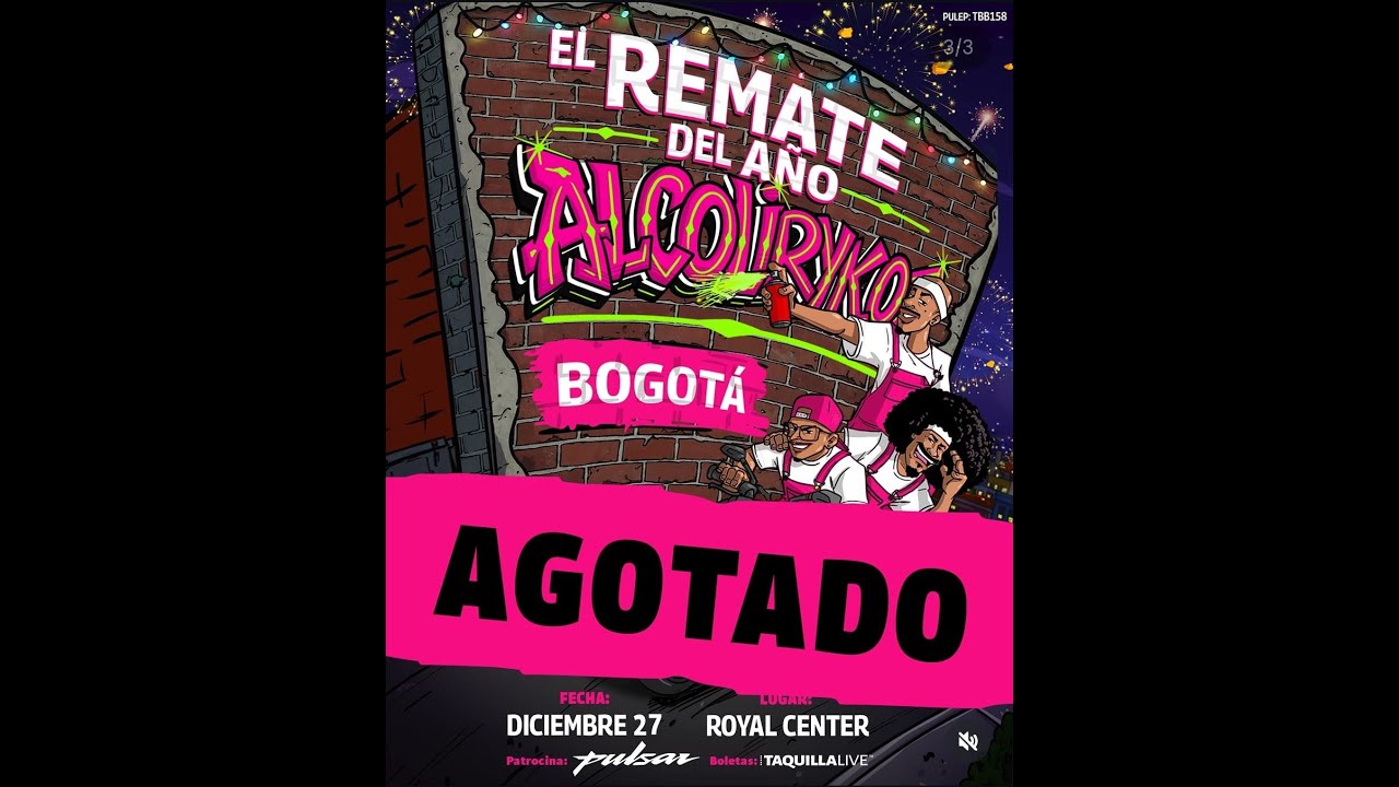 Recap Alcolirykoz Bogotá 27/12/2025