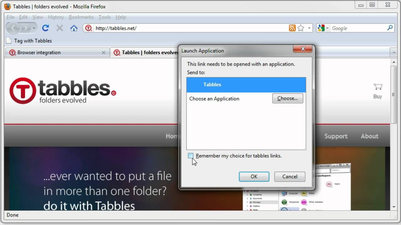 Browser integration (Tabbles training video 7)