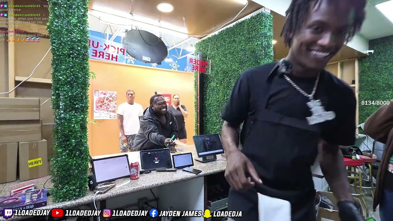 Я получил новую работу в Da SeaFood Connect Полная трансляция!