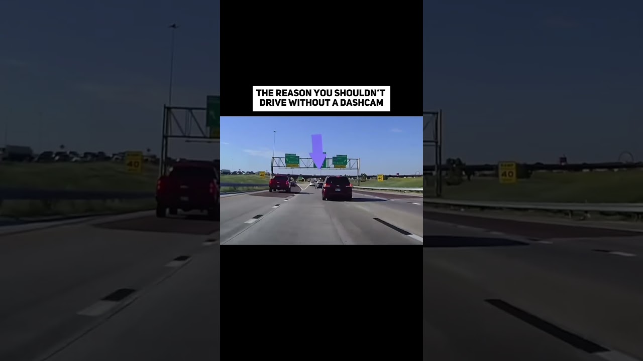 The reason you need a dashcam! Link in bio #dashcam #dashcamvideo #dashcamfootage #learn