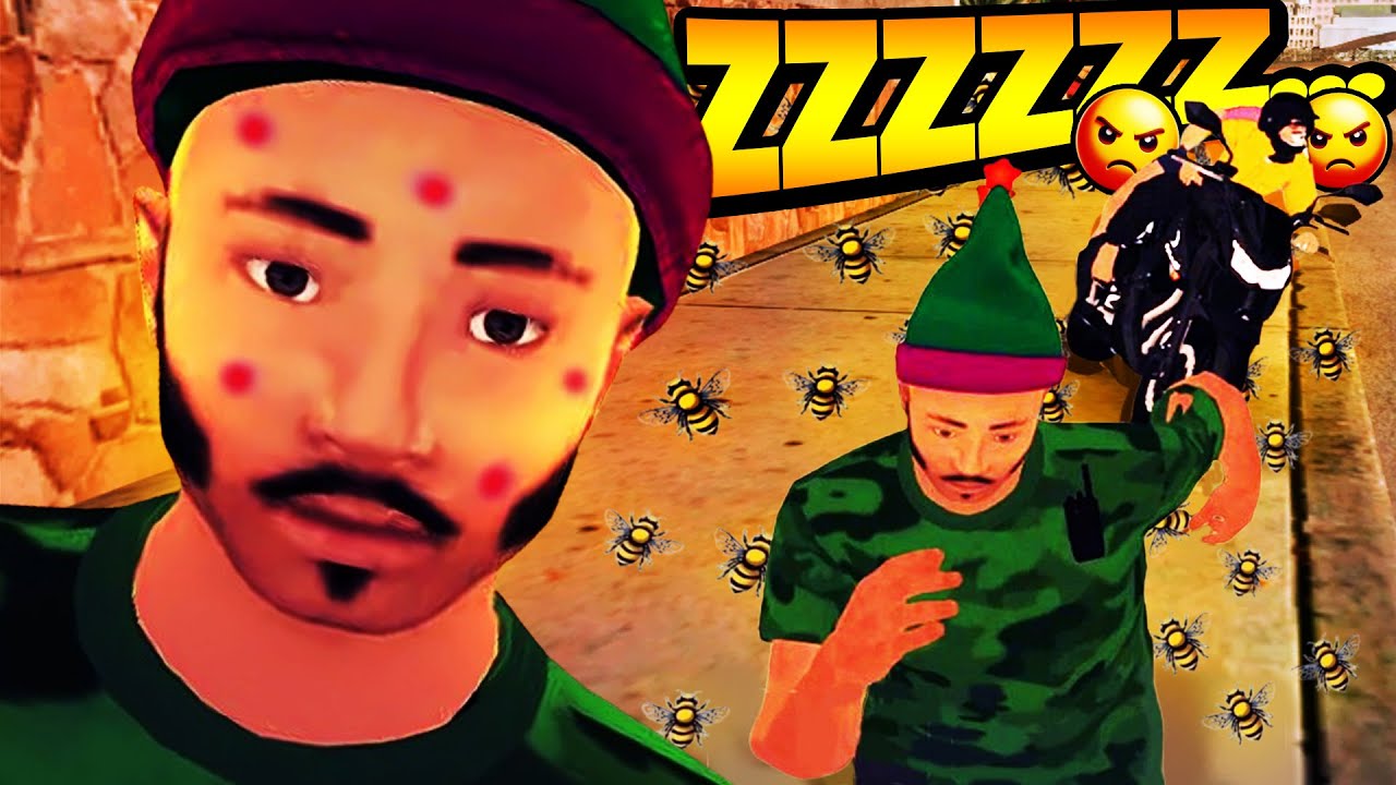 CUTUCANDO NINHO de MARIMBONDO 🐝🐝 - GTA MTA RP