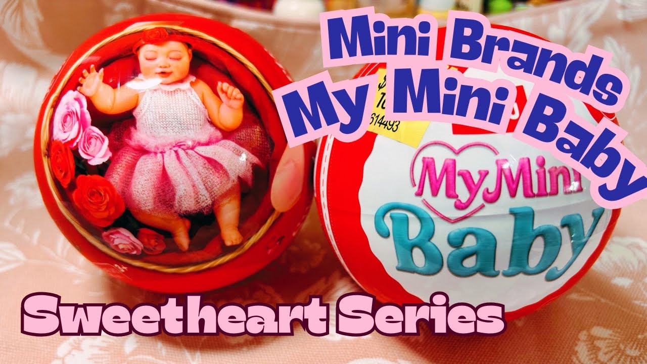 *НОВЫЕ КОЛЛЕКЦИИ ДЕТСКОГО ПИЩЕВОГО ПИТАНИЯ MINI BRANDS BABIES Sweetheart & Miniverse*