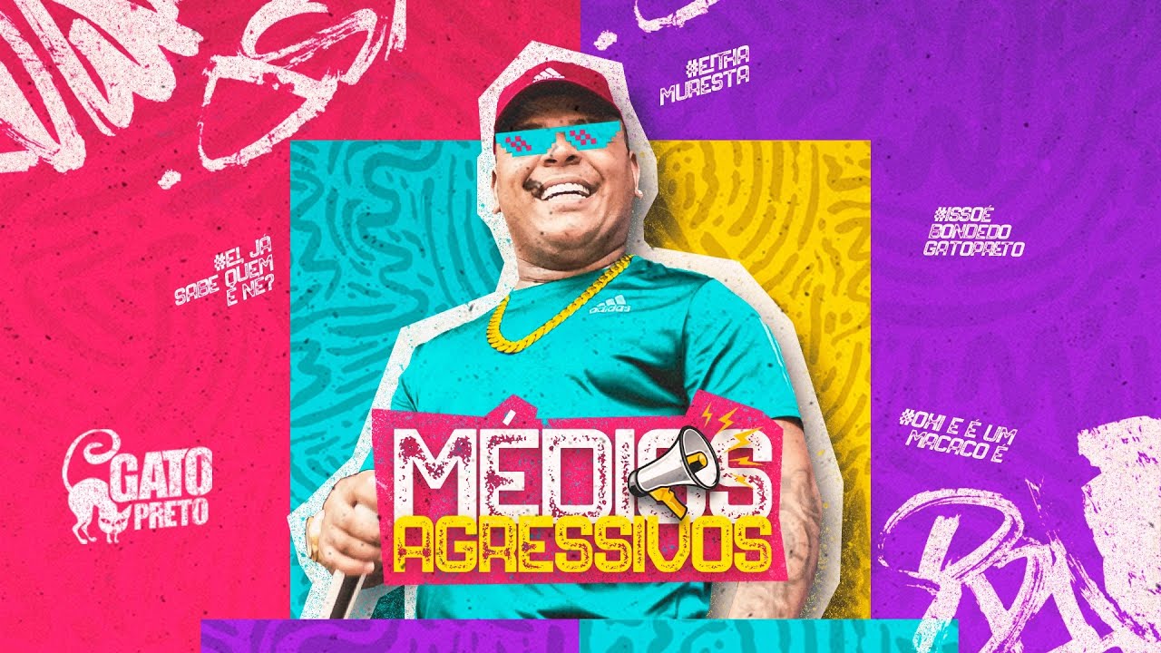 BONDE DO GATO PRETO - MÉDIOS AGRESSIVOS - CD MARÇO 2023