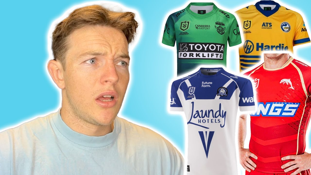 RANKING EVERY 2025 NRL JERSEY