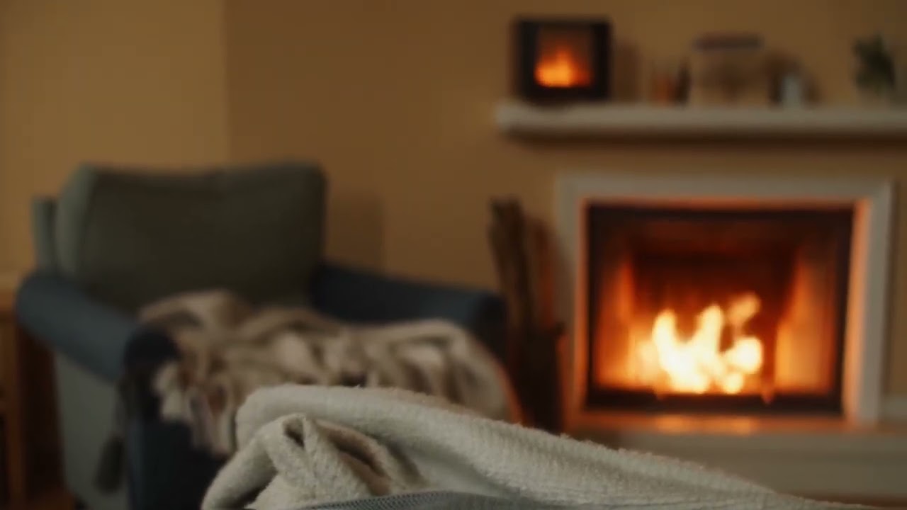 10 minutes cozy living room fireplace view loop
