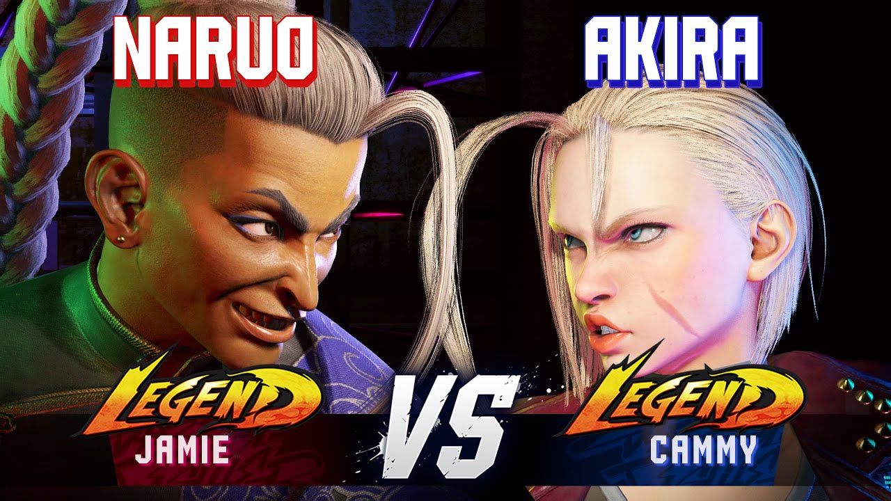 SF6 ▰ NARUO (Jamie) vs AKIRA (Cammy) ▰ High Level Gameplay