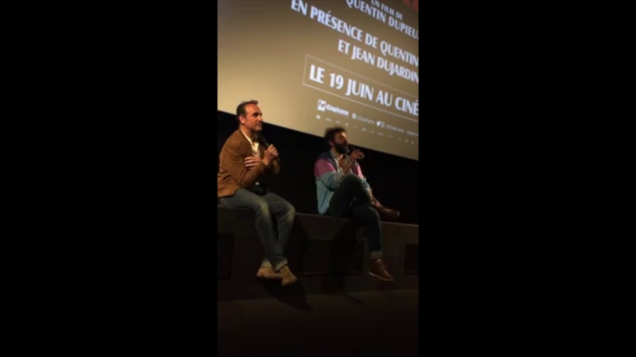 avant premier LE DAIM avec Jean Dujardin