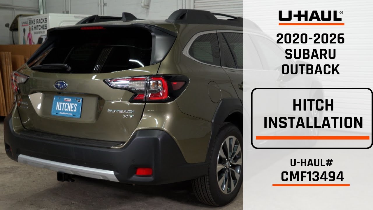 2020-2025 Subaru Outback | U-Haul OEM Style Trailer Hitch Installation | CMF13494