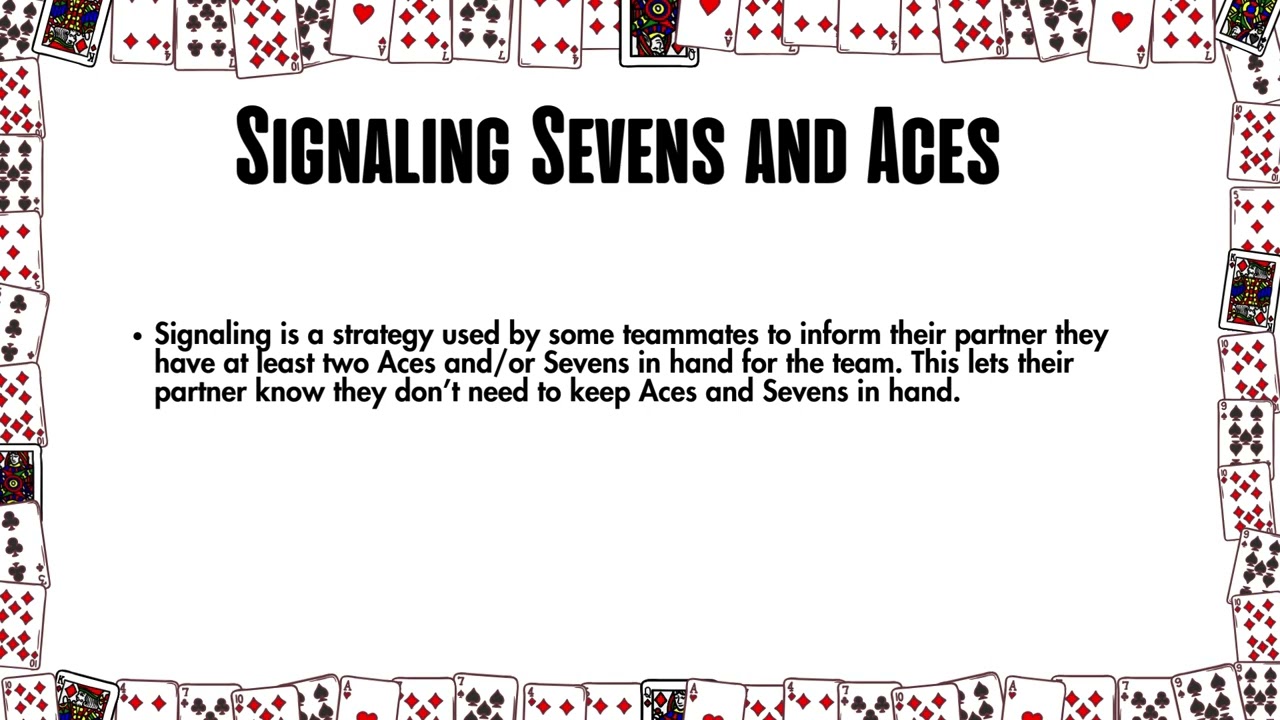 Modern American Canasta: Sevens, Aces, and the Strategy of Signaling