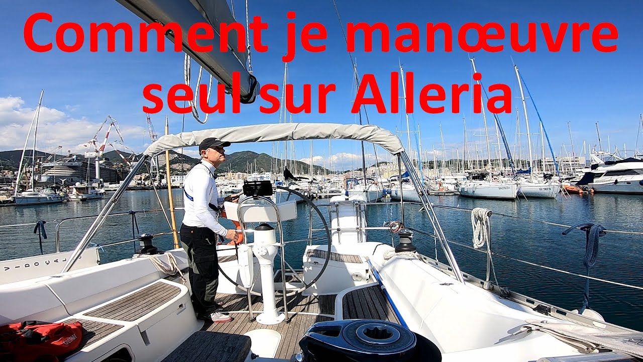 Sortir, hisser, affaler et amarrer en solo