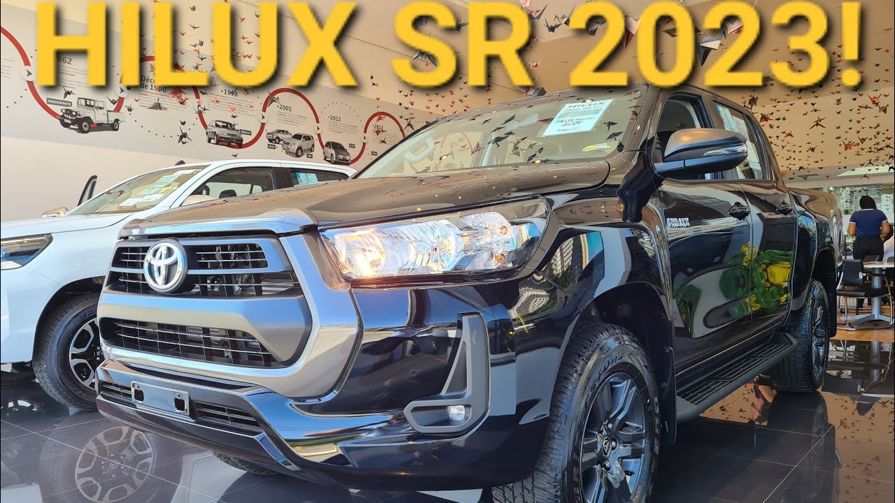 Avaliação Hilux SR 2023! A hilux de entrada mais bruta que tem!