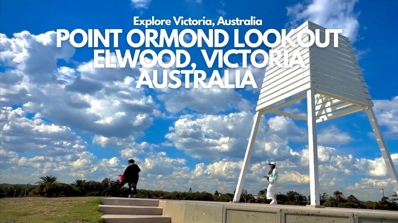 Point Ormond LookOut | Spot Indah melihat Port Philip di Elwood, Victoria, Australia #melbourne