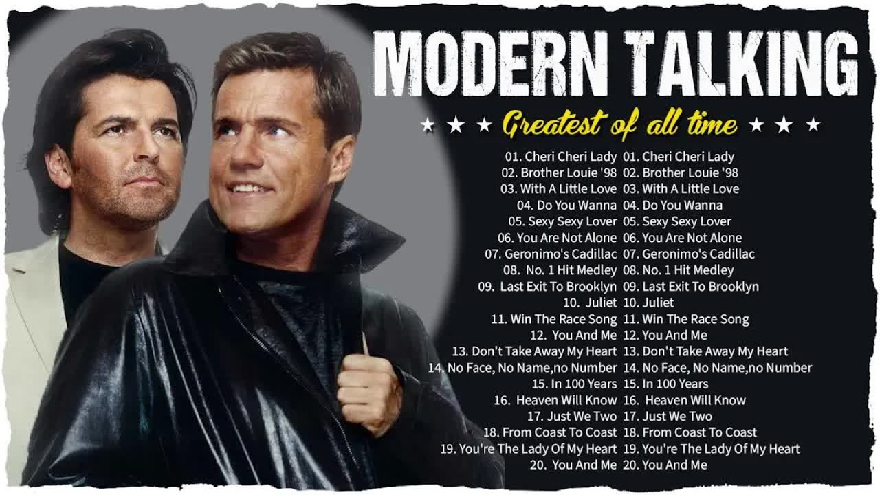 Modern Talking Greatest Hits Full Album - Best Of Modern Talking Playlist 2025 - Modern Talking 2025