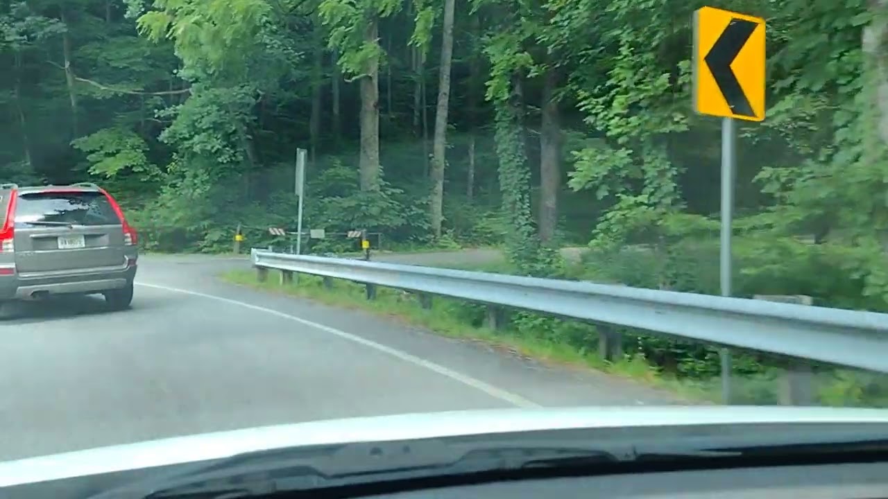 My drive from Helen GA to Hiawassee GA!