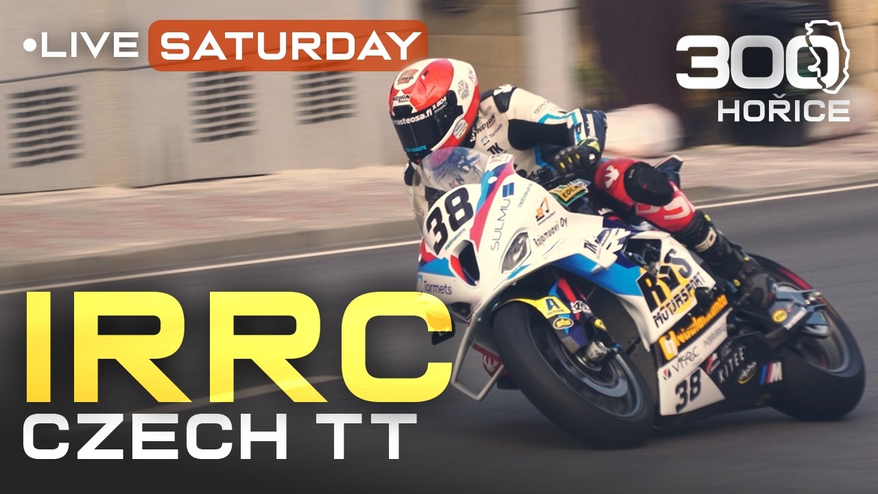 IRRC - CZ TT Hořice - 8.8.2026 - SATURDAY - LIVE