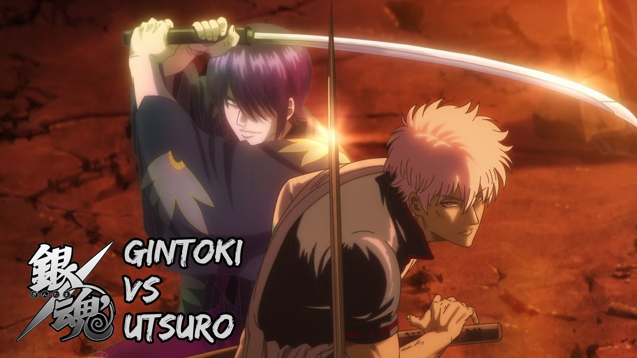 Best Fights Gintama - Gintoki vs Utsuro