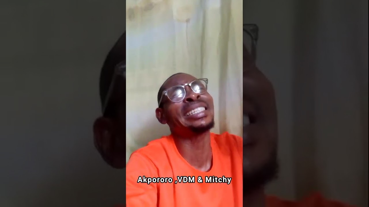 Comedian Akporo said this to VDM....