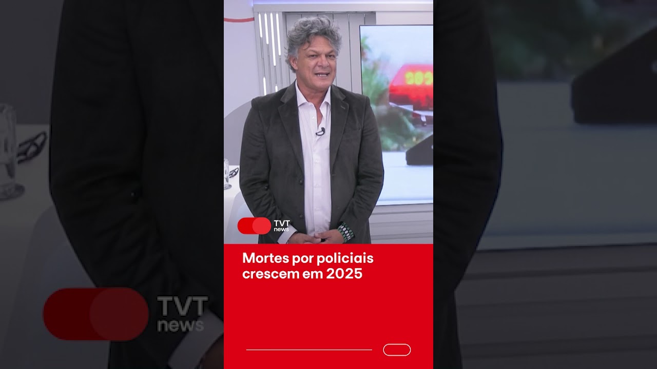 Mortes por policiais crescem em 2025