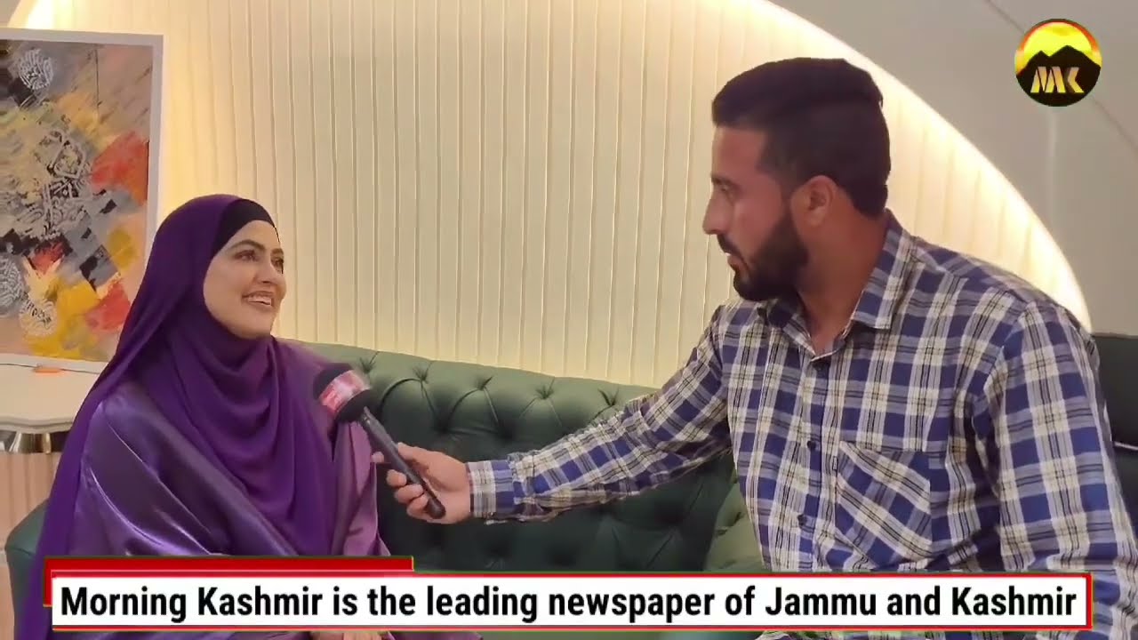 Exclusive interview with Bollywood Actress Sana Khan at Srinagar