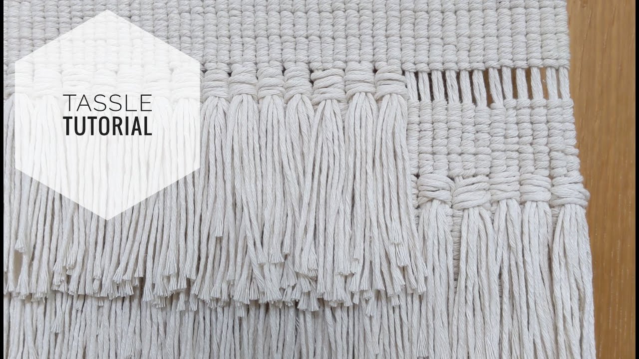 MACRAME TUTORIAL | TASSEL FRINGE