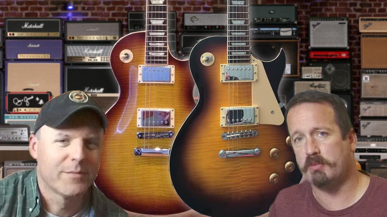 Double Take - Harley Benton SC-450 Plus vs Gibson Les Paul Part 1 Clean