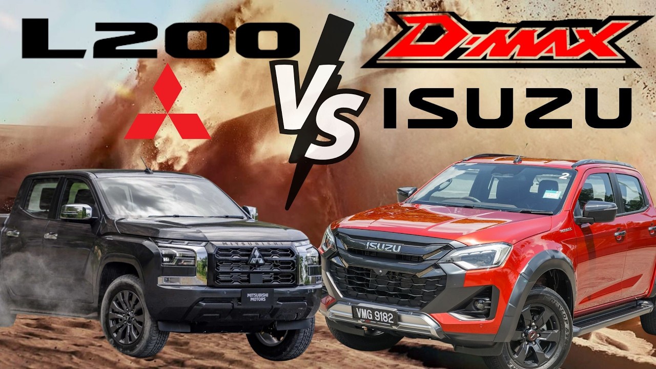 ¿La nueva L200 supera a la D-MAX? ANALISIS COMPLETO 2025