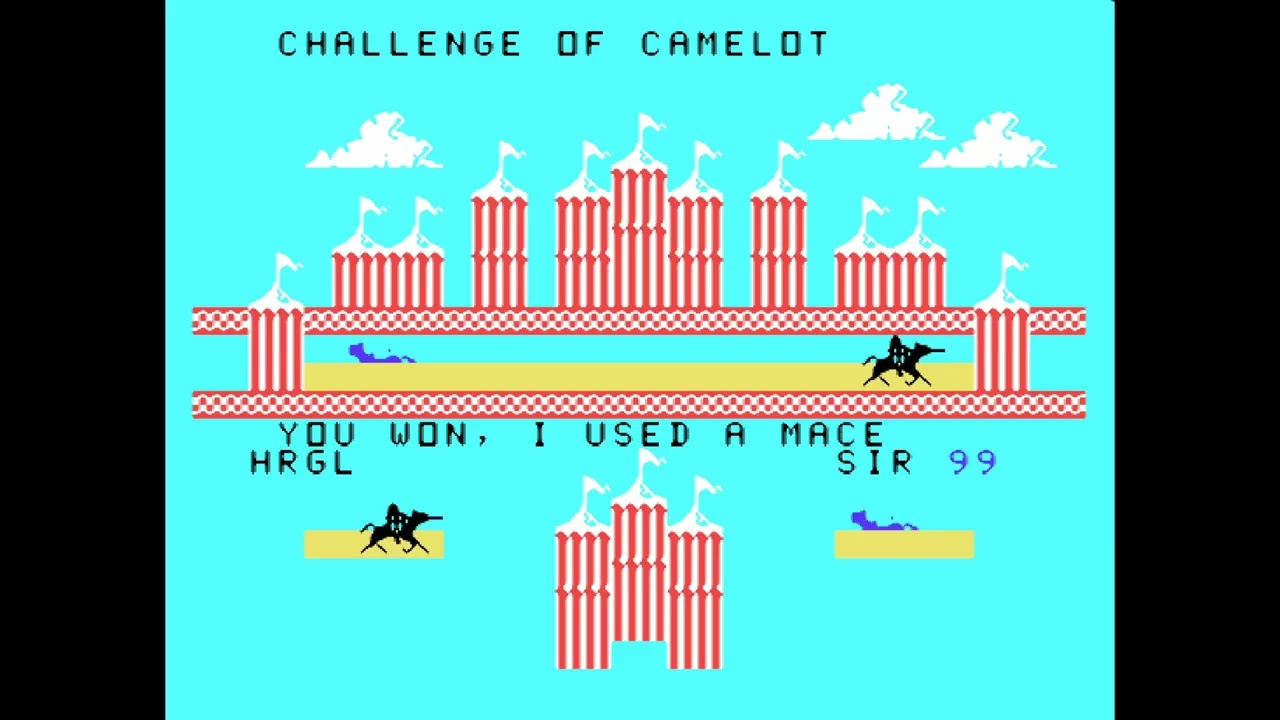 Challenge of Camelot (longplay) for the TI-99/4A
